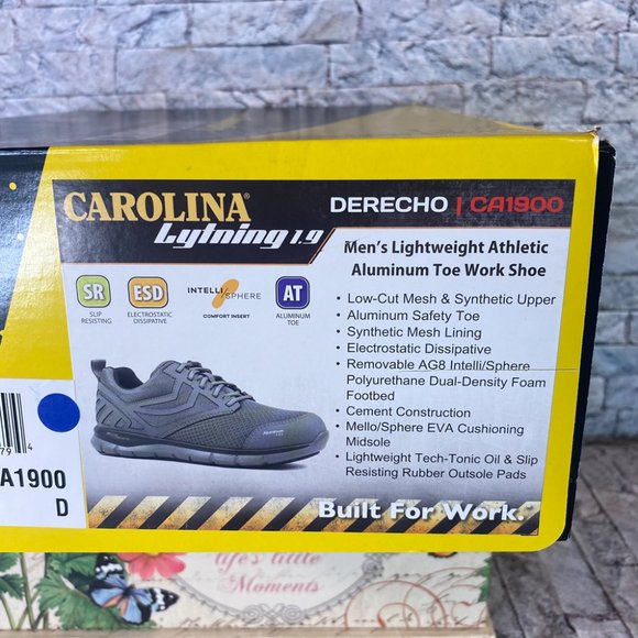 Carolina Lytning 1.9 Work Shoes Aluminum Toe - Picture 4 of 11
